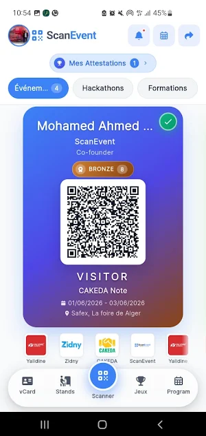 ScanEvent Screenshot 0