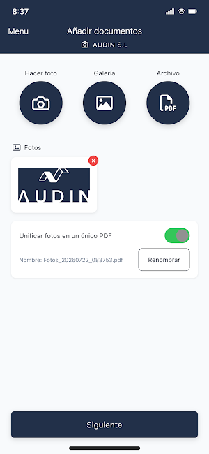 Audin Screenshot 3