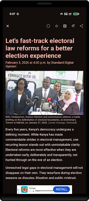 Daily Nation - Kenya News App Screenshot 2