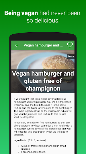 Vegan Recipes Screenshot 3