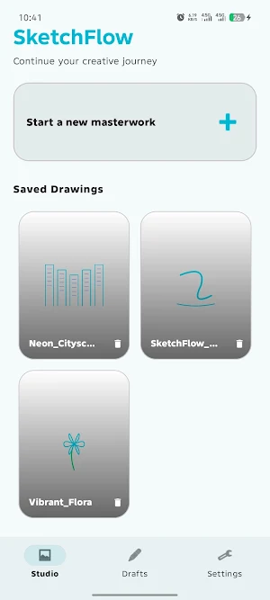 SketchFlow: Create & Draw Screenshot 0