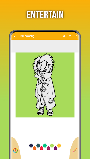 Chucky The Killer Doll drawing Screenshot 3