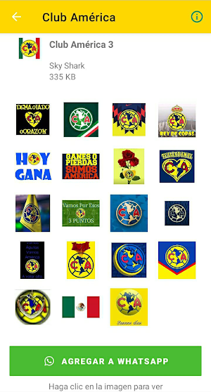 Club América Stickers Screenshot 3