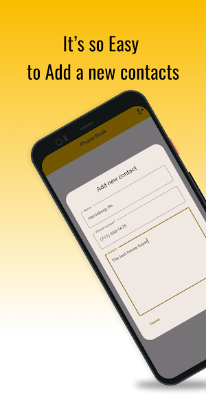 Phone Book - Digital Agenda Screenshot 1