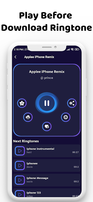 iPhone Ringtone Download Screenshot 2