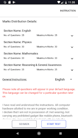 Exam Preparation App: Free Mock Test/Quiz Screenshot 0