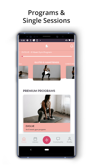 Lift with Liv: Gym Workouts + Home Workouts Screenshot 0