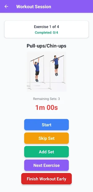 PushPullLegs Screenshot 3