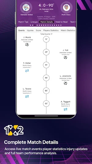 1X2 Football Live Tips 2026 Screenshot 3