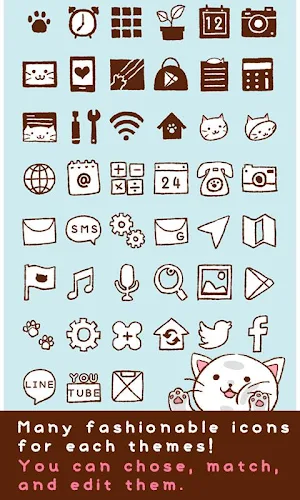 Cute wallpaper-Trapped Cat- Screenshot 3