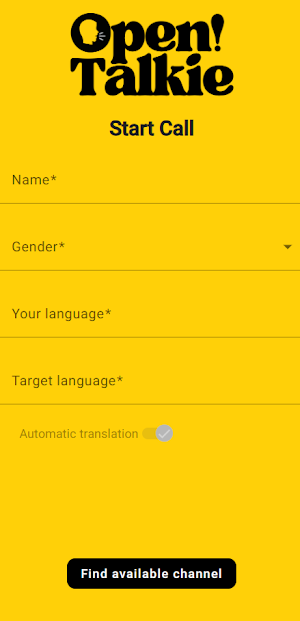 OpenTalkie Screenshot 1