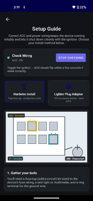 Peregrine Companion Screenshot 2