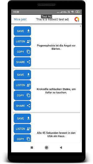 Fakten über die Welt Screenshot 1
