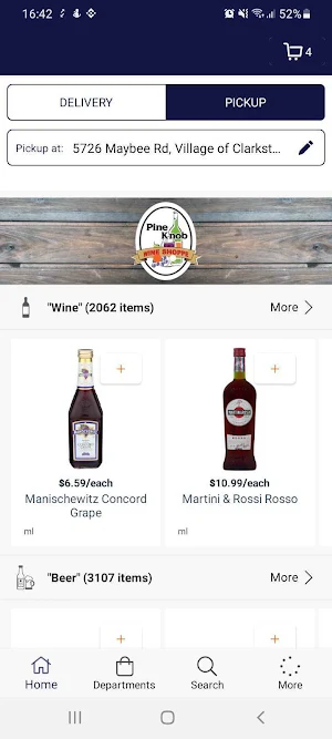 Pine Knob Wine Shoppe Screenshot 0