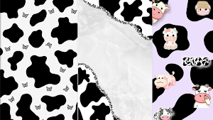 Cow Print Wallpaper Aesthetic Screenshot 2