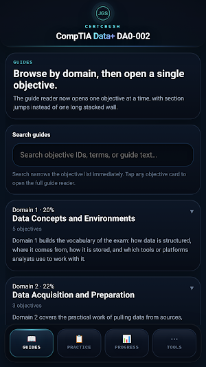 CertCrush: Data+ DA0-002 Screenshot 0