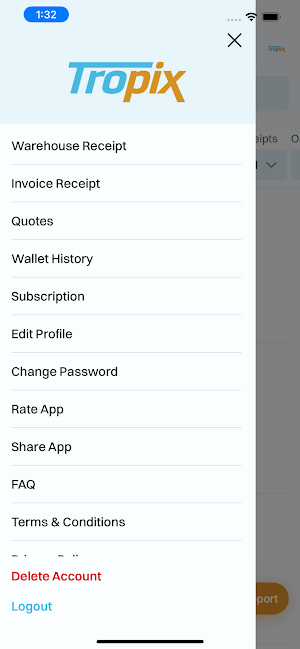 Tropix Shipping Screenshot 2