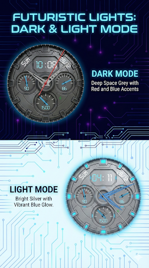 Watch Face Hybrid Digital TMZ Screenshot 0