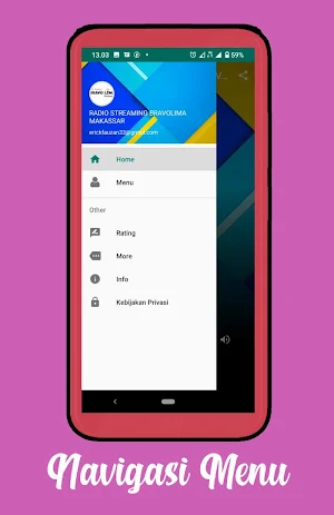 Radio Streaming Bravolima Maka Screenshot 3