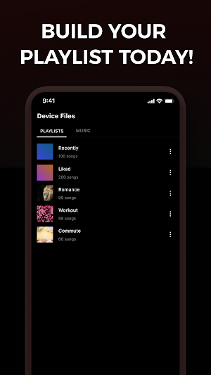 Offline Music Player - MeloMix Screenshot 2