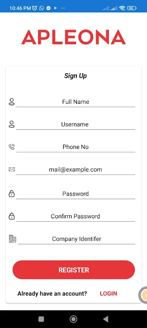 APPLEONA CAFM Screenshot 2