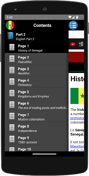 History of Senegal Screenshot 0