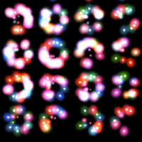 4K Motion Colorful Particle Ma