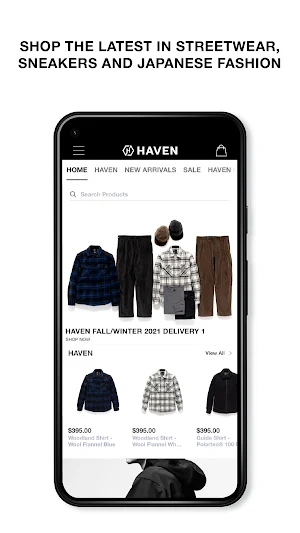HAVEN Shop Screenshot 1