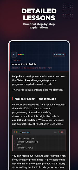 Learning Delphi Screenshot 3