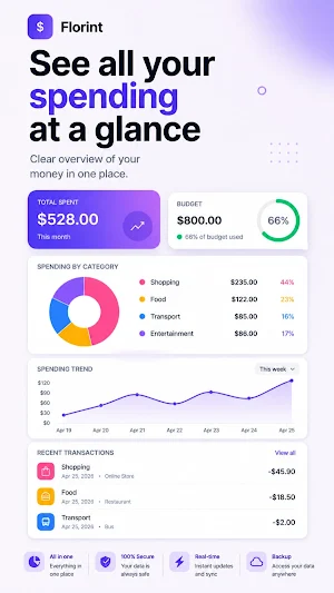 Florint — Expense Tracker Screenshot 3