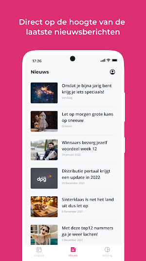 Kranten bezorgen Screenshot 1