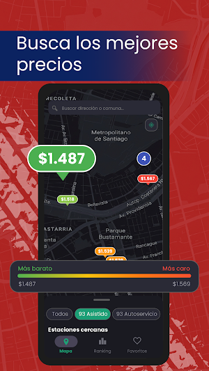 Precio Bencina Chile Screenshot 0