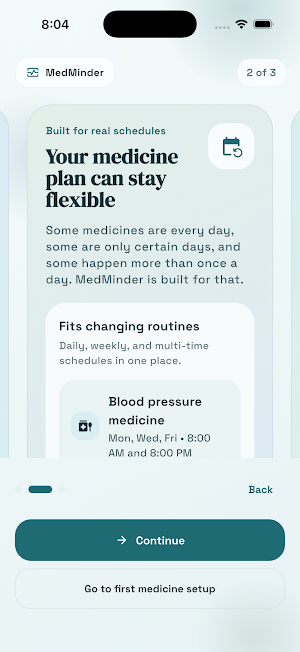 MedMinder - Medicine Tracker Screenshot 2
