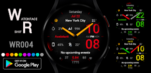 WR 004 Hybrid Watch Face Screenshot 0