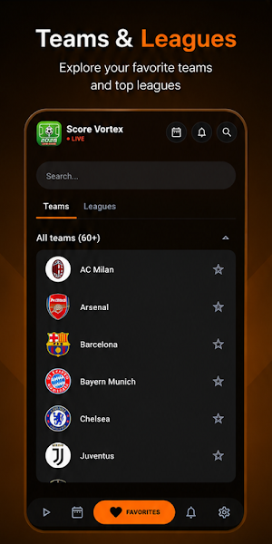 Live Score Vortex Screenshot 2