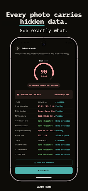 Photo Metadata Remover: EXIF Screenshot 1