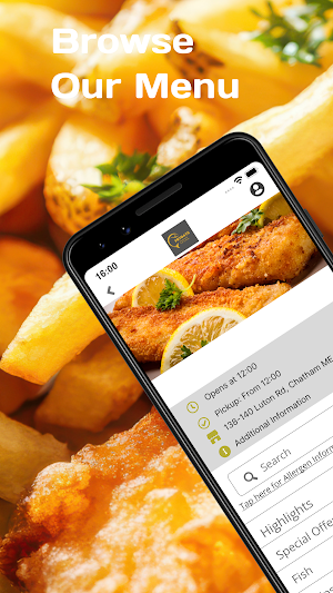 Frydays Fish & Chips Screenshot 1