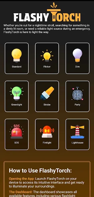 Flashy Torch Screenshot 1