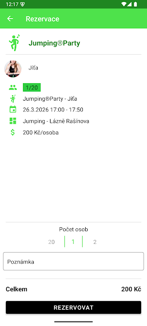 Jumping Fitness Brno Screenshot 3