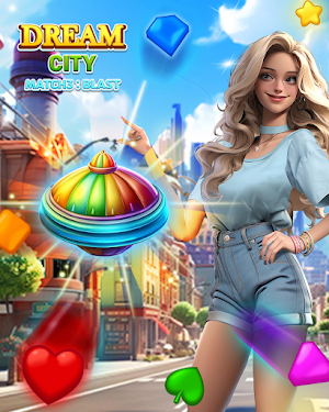 Dream City: Match3 blast Screenshot 0