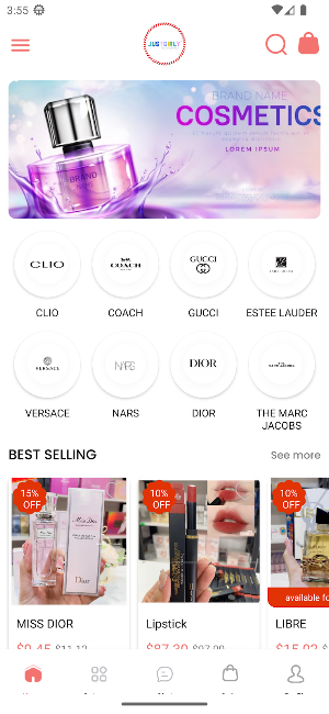 Just Girly Store Screenshot 3