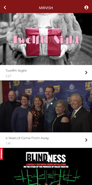 Mirvish Productions Screenshot 1