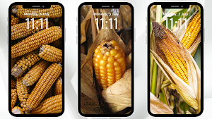 Corn Aesthetic Wallpaper Screenshot 0
