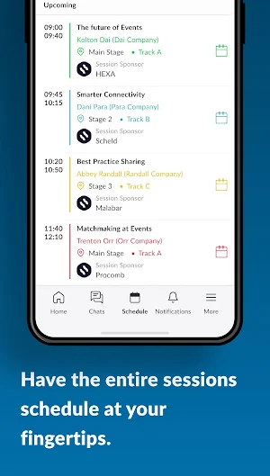 Infocast Events Screenshot 1