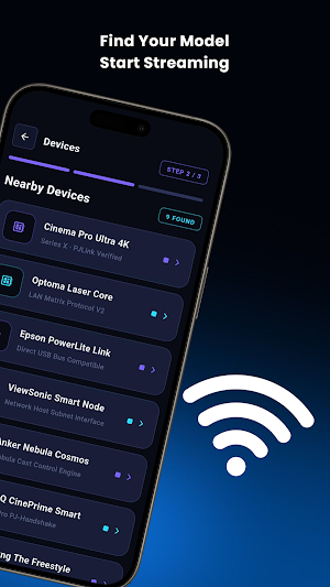 Egate Projector App Screenshot 2