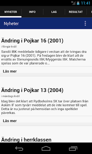 Göteborg Cup Innebandy Screenshot 3