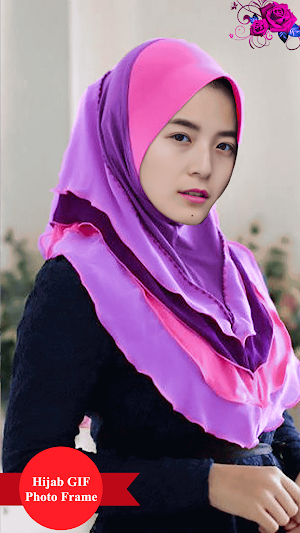 Hijab GIF Photo Frame Editor Screenshot 3