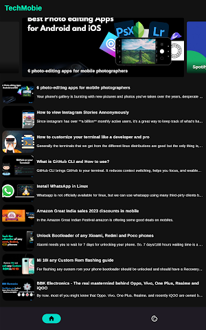 TechMobie Screenshot 3