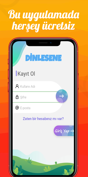 Dinlesene: Ücretsiz sesli kitap platformu Screenshot 1