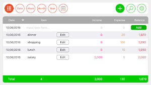 Cashbook Screenshot 0